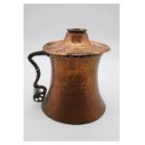 Hammered Copper Kettle w/Lid
