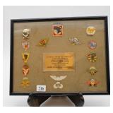 Shadow Box Display of Republic of Vietnam
