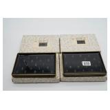 Lacquer Ware Serving Trays by Davar Fleur De Lis