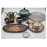 Lot of Silver Plate Serving Pieces
