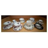Contents of Drawer Teacups & Saucers