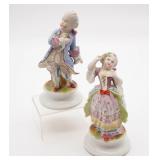 Victorian Porcelain Figurines (Man/Woman)