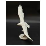 Kaiser Bisque Porcelain Bald Eagle Sculpture