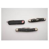 (3) Assorted Pocket Knives