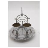 Silverplate Breakfast Caddy
