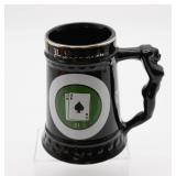 Beer Stein with Nude Lady Handle W.C. Bunting