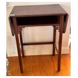 Mahogany Chippendale Drop Leaf Side Table