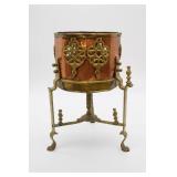 Antique Moroccan Copper and Brass Kettle