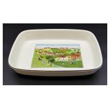 Villeroy & Boch Naif Village Scene Baking Dish