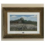 Cotton Field Painting by M. Gregory '02