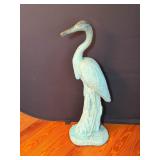 Cast Stone Studios Heron Statue