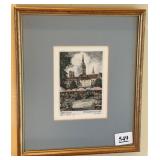 Viktualien Market in Munich Germany Print