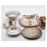 Silver Plate Serving Pieces and Etc. Some Marked
