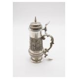 German Pewter Beer Stein