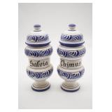 Ethan Allen Salvia (Sage) and Thomers (Thyme)