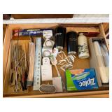 Contents of Drawer Timers, Foil, Skewers & Etc