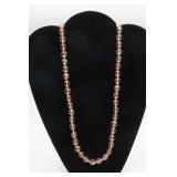 Joan Rivers Faceted Peach Pink and Clear Beads