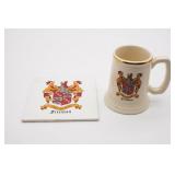 Freeman Coat of Arms Tile & Stein