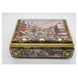 E. Otto Schmidt Tin Gingerbread Box Large