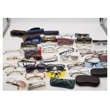 Assorted Sunglasses, Eye Glasses & Cases