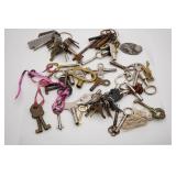 Assorted Skeleton, Clock and Lock Keys