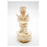 Lefton Little Drummer Boy Music Box Figurine