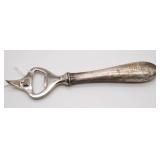 Sterling Silver Bottle/Can Opener Monogramed