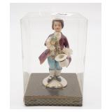 Dresden Art Victorian Porcelain Boy Figurine