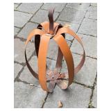 Metal Pumpkin Decor