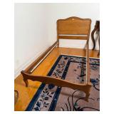 French Provincial Style Twin Size Bed