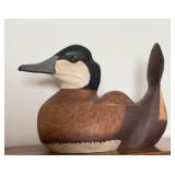 Carved Duck Decoy Ruddy Duck by James Haddon