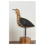 Hand Carved and Painted Shorebird Decoy