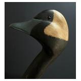 Hand Carved Wooden Walking Cane w/Goose