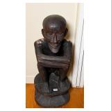 Ifugao Bulul Carved Wooden Statue