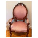 Antique Victorian walnut Parlor Arm Chair