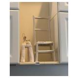 Ceramic Chair and Stool Lot