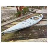 Perception Acadia Model Kayak w/ Yellow Oar