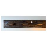 Decorative Wood Wall Hanging w/Animals