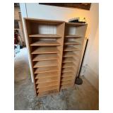 (2) MDF Storage Organizers