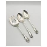 Chateau Rose by Alvin Sterling Silver Serving