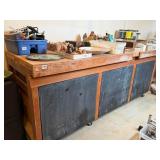Workbench on Wheels with Large Pull out Drawers