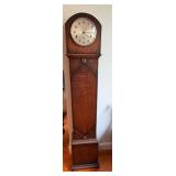 1930's Oak Granddaughter Clock