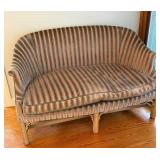Chippendale Style Settee With Goose Down