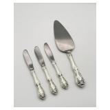 Chateau Rose by Alvin Sterling Silver Cake