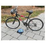 Roadmaster Mt. Fury Mountain Bike w/2 Helmets Mens