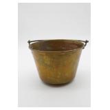 Antique Copper Bucket w/Handle