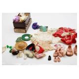 Vintage Doll Clothes inside of a Vintage