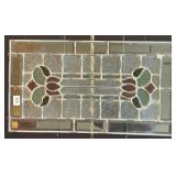 Leaded Stained Glass Panel