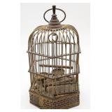 Antique Brass Bird Cage