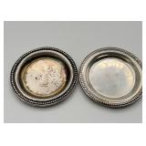 Sterling Silver Butter Pats (2)